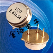 聲表濾波器,聲表面諧振器,TO-39R418M 聲表濾波器,聲表面諧振器,TO-39R418M