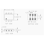 瑞薩六腳晶體,光電傳輸晶振,XAL525780.000000I晶振 瑞薩六腳晶體,光電傳輸晶振,XAL525780.000000I晶振